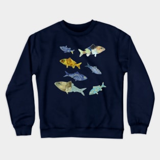 Vincent Van Gogh Fish Crewneck Sweatshirt